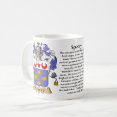 Mug Sperry, l'origine, la signification et la crête (Devant gauche)