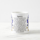 Mug Sperry, l'origine, la signification et la crête (Centre)