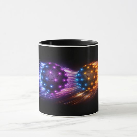 Mug Sphère d'énergie Feu contre Glace (Centre)