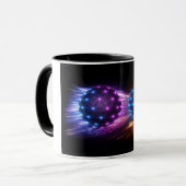 Mug Sphère d'énergie Feu contre Glace (Devant gauche)