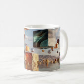 Mug Sphères et cubes flottants surréalistes (Devant droit)