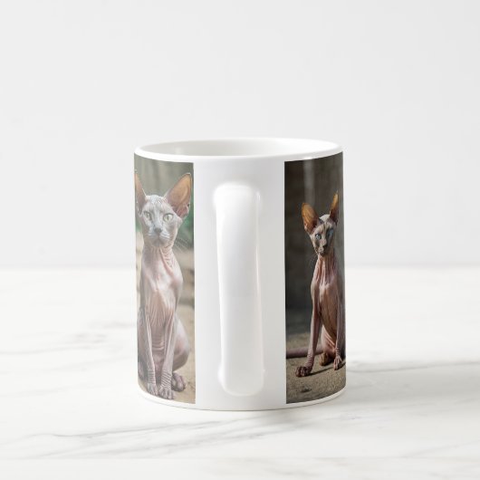Mug sphinx cat (Poignée)
