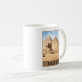 Mug Sphinx égyptien et pyramides (Devant droit)