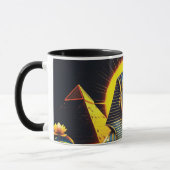Mug Sphinx Et Pyramide - Pharaon Égyptien Ancien (Gauche)