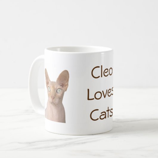 Mug Sphynx Cat (Devant gauche)