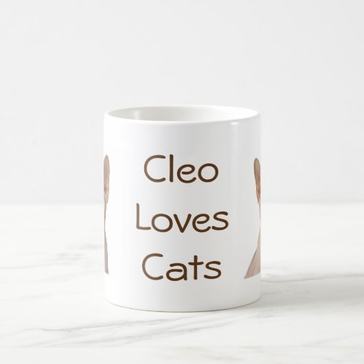 Mug Sphynx Cat (Centre)