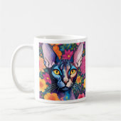 Mug Sphynx Cat Art (Gauche)