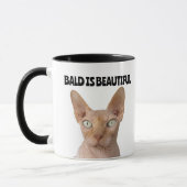Mug SPHYNX CHAT SANS CHEVEUX, tasses, Bald belle (Gauche)