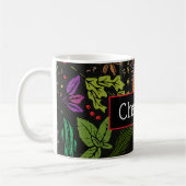 Mug Spices motif nom personnalisé noir (Gauche)