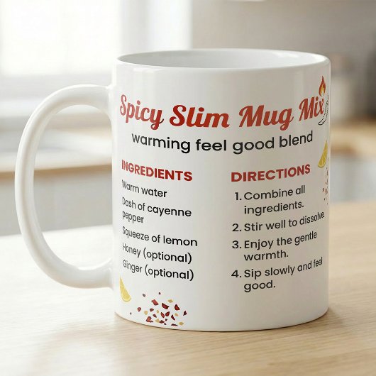 Mug Spicy Cayenne Lemon Honey Tea Recipe