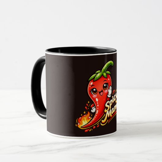 Mug Spicy Mama - Hot Stuff - Foodie Fiends (Devant gauche)