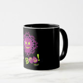 Mug Spider Cadeau Boo Ghost Bats Spider Déplaisant Hal (Devant droit)