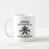 Mug Spiders Spécialisés Dans La Conception Web (Gauche)