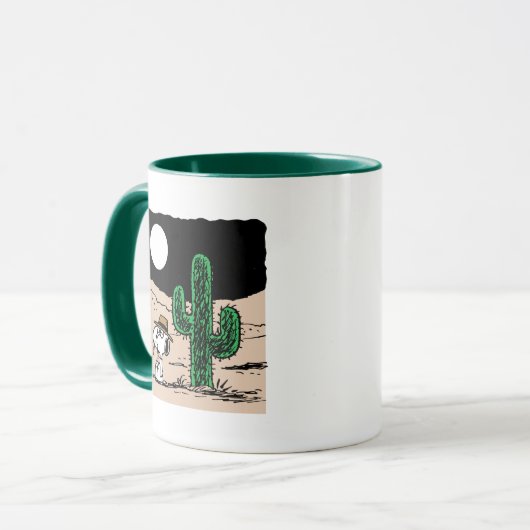 Mug Spike dans un désert illuminé par la Lune (Devant gauche)