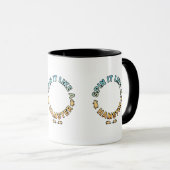 Mug Spin It Like A Hamster Funny Design (Devant droit)