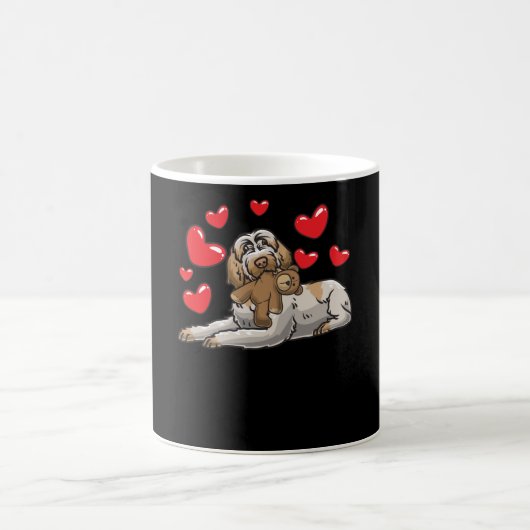 Mug Spinone Italiano Chien Avec Animal Farci Et (Centre)