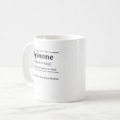 Mug Spinoni la définition (Devant gauche)