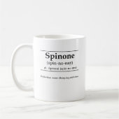 Mug Spinoni la définition (Gauche)