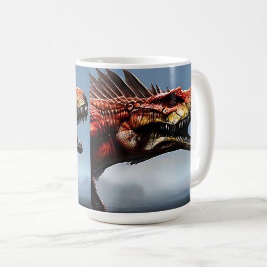 Mug Spinosaurus Dinosaure, (Devant droit)