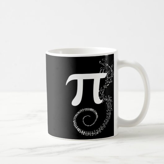 Mug Spiral Pi Math Funny Pi Day 3.14 Math Equation Gif (Droite)
