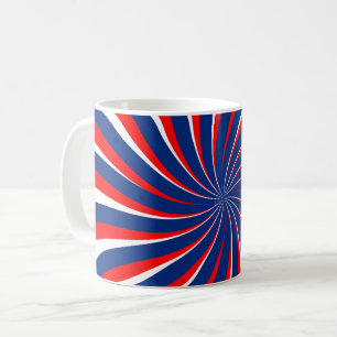 Mug Spirale bleu blanc rouge...