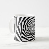 Mug spirale de motif de conception Arrière - plan (Devant gauche)
