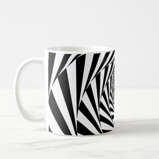 Mug spirale de motif de conception Arrière - plan (Gauche)