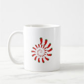 Mug Spirale de Pepper Diva Rouge (Gauche)