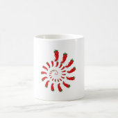 Mug Spirale de Pepper Diva Rouge (Centre)