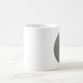 Mug Spirale d'illusion optique (Centre)