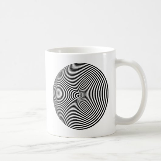 Mug Spirale d'illusion optique (Droite)