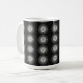 Mug Spirale Noire Et Blanche (Devant gauche)