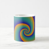 Mug Spirales Arrière - plans Abstraites V (Centre)