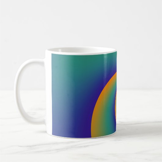 Mug Spirales Arrière - plans Abstraites V (Gauche)