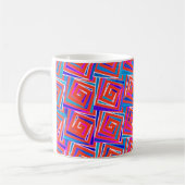 Mug Spirales carrées Modernité du milieu du XXe siècle (Gauche)