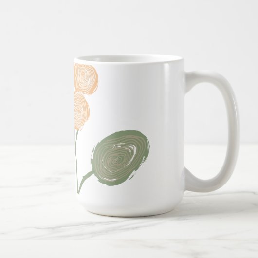 Mug Spirales d'Énergie Fleurissante (Droite)