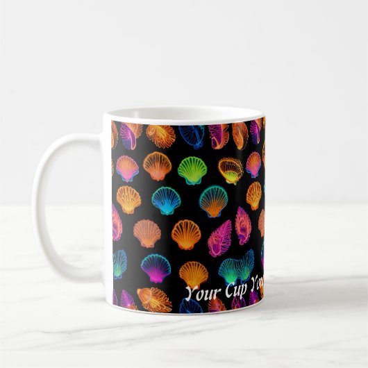 Mug Spirales lumineuses : The Neon Shell Oracle (Gauche)
