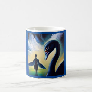 Mug Spirit Animal Black Swan 4