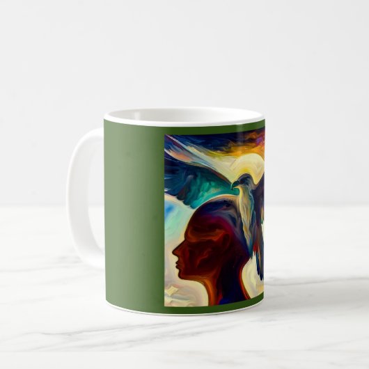 Mug Spirit Animal Eagle 3 (Devant gauche)