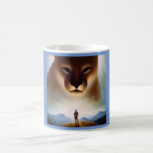 Mug Spirit Animal Mountain Lion 2 (Centre)