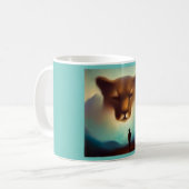 Mug Spirit Animal Mountain Lion 3 (Devant gauche)