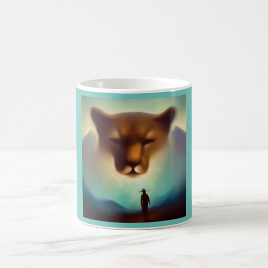 Mug Spirit Animal Mountain Lion 3 (Centre)