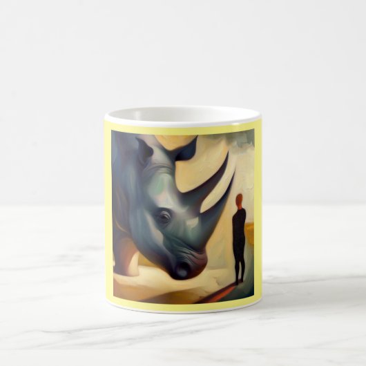Mug Spirit Animal Rhinoceros 2 (Centre)