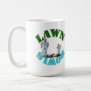 Mug Spirit of Lawn Bowls : Bowlers and Bowls
