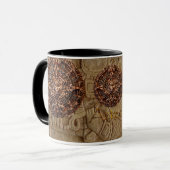 Mug Spirit of Mexico & Peru, Mayan Incan Design (Devant gauche)