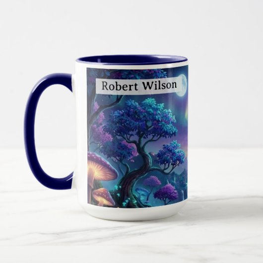 Mug Spirit Of Neverland Never Grow Up Personalized (Gauche)