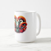 Mug Spirit Ram - Floral Horns & Earth Wisdom (Devant droit)