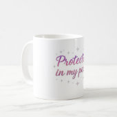 Mug Spirituel Protégé Dans Ma Paix (Devant gauche)