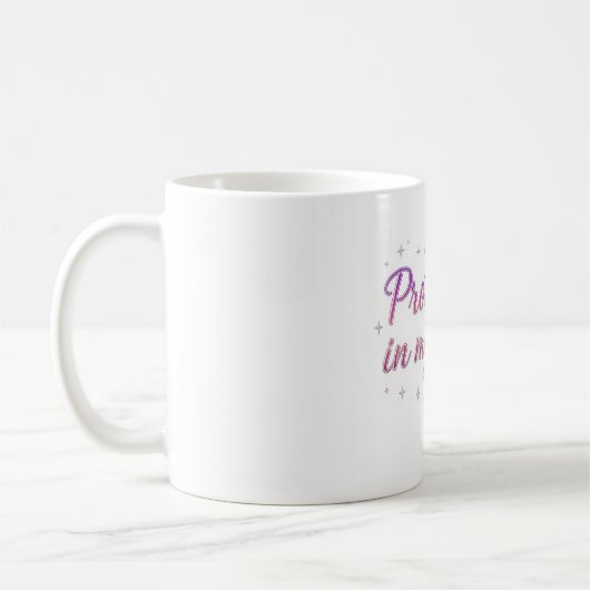 Mug Spirituel Protégé Dans Ma Paix (Gauche)