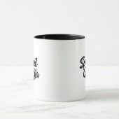 Mug Spirituelle Gangsta Funny Yoga Citation Conception (Centre)